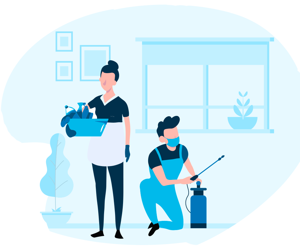 Personas trabajando